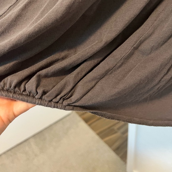 Garnet Hill Charcoal Maxi Skirt - Picture 5 of 8